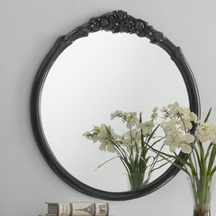 Sylvie Black Wall Mirror - MyWaynesHome #