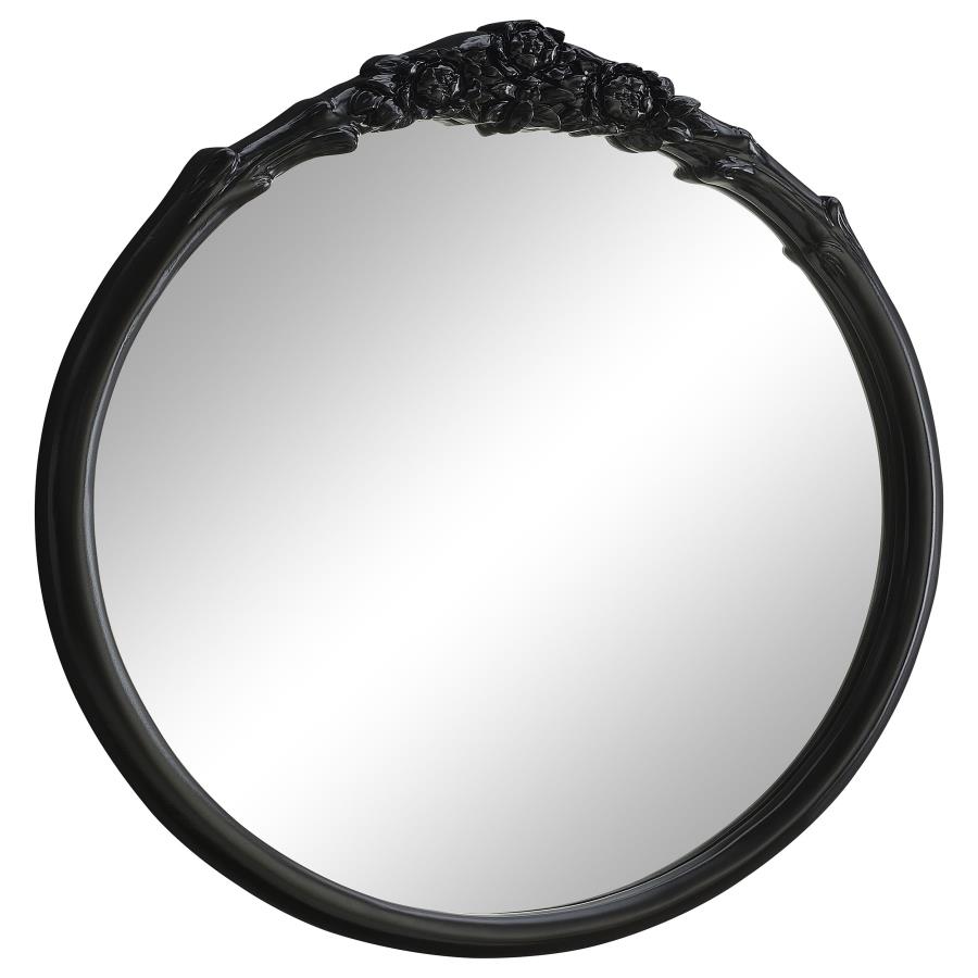 Sylvie Black Wall Mirror - MyWaynesHome #