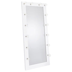 Zayan White Floor Mirror - MyWaynesHome #
