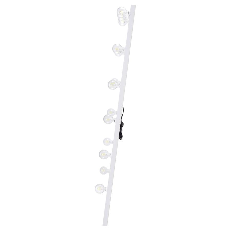 Zayan White Floor Mirror - MyWaynesHome #