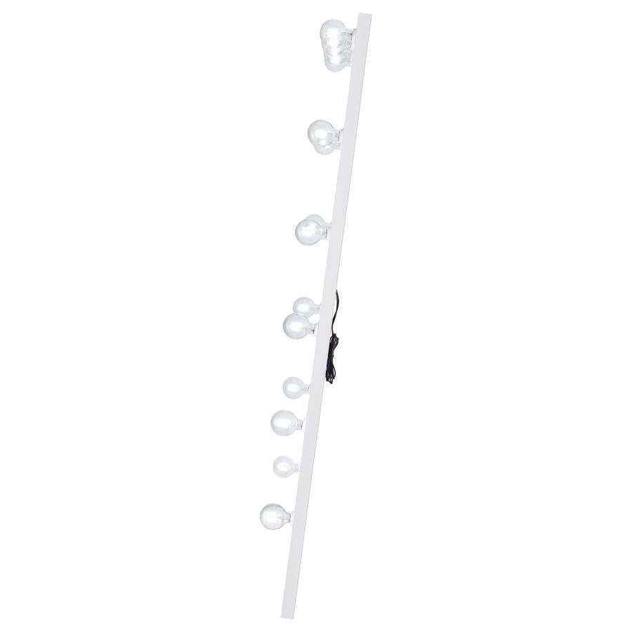 Zayan White Floor Mirror - MyWaynesHome #