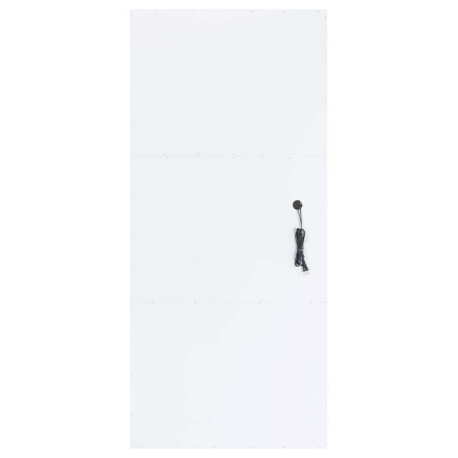 Zayan White Floor Mirror - MyWaynesHome #
