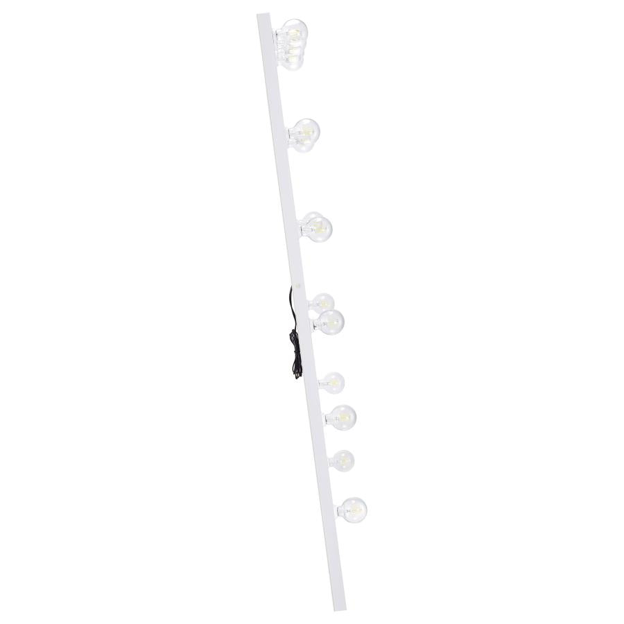 Zayan White Floor Mirror - MyWaynesHome #