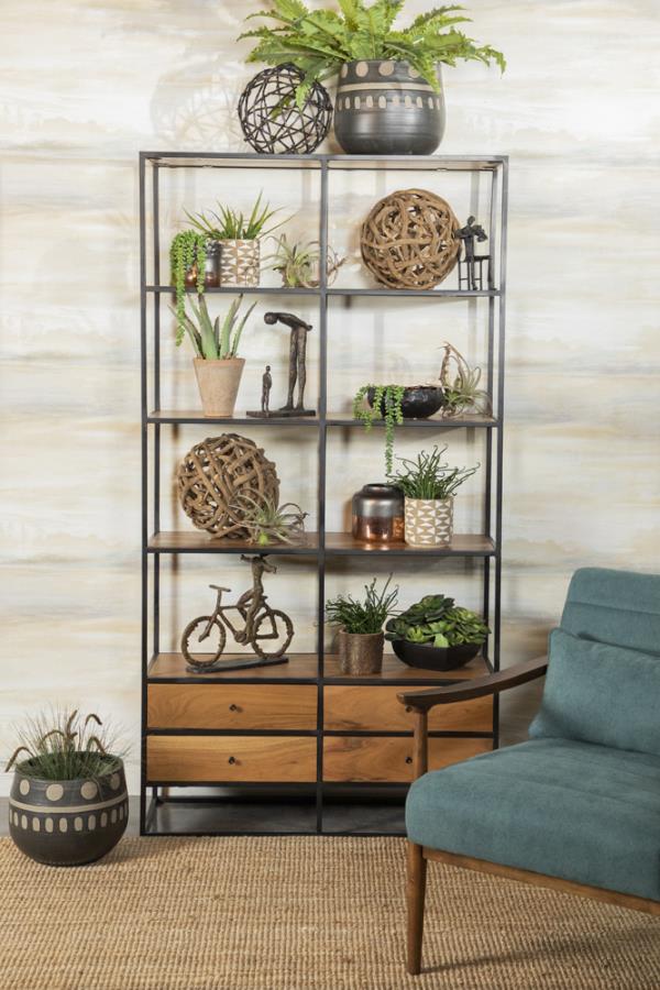 Belcroft Brown Bookcase - MyWaynesHome #