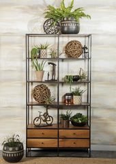 Belcroft Brown Bookcase - MyWaynesHome #