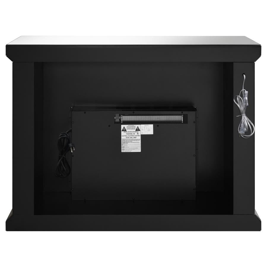 Gilmore Silver Electric Fireplace - MyWaynesHome #