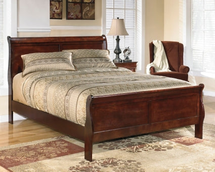 Alisdair Sleigh Bed - MyWaynesHome #