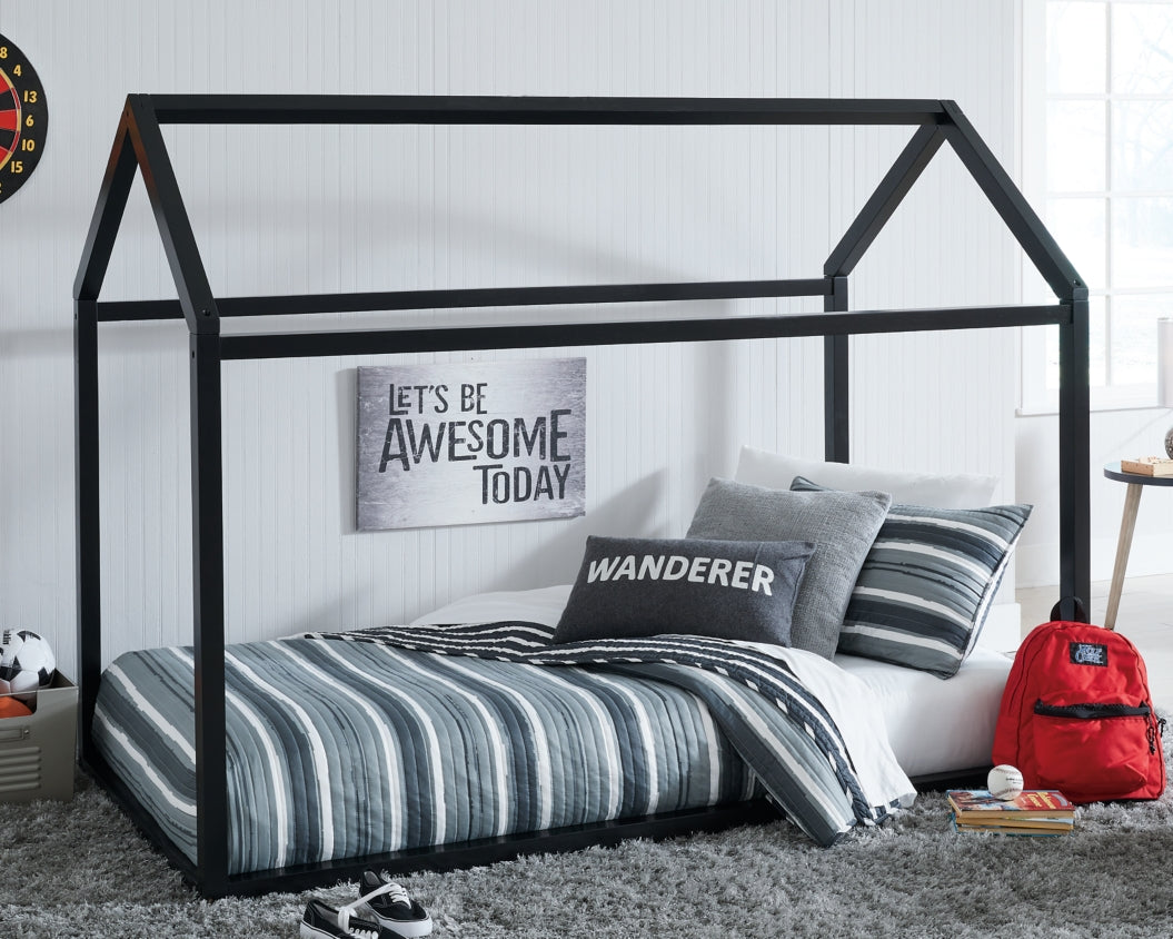Flannibrook Twin House Bed Frame - MyWaynesHome #