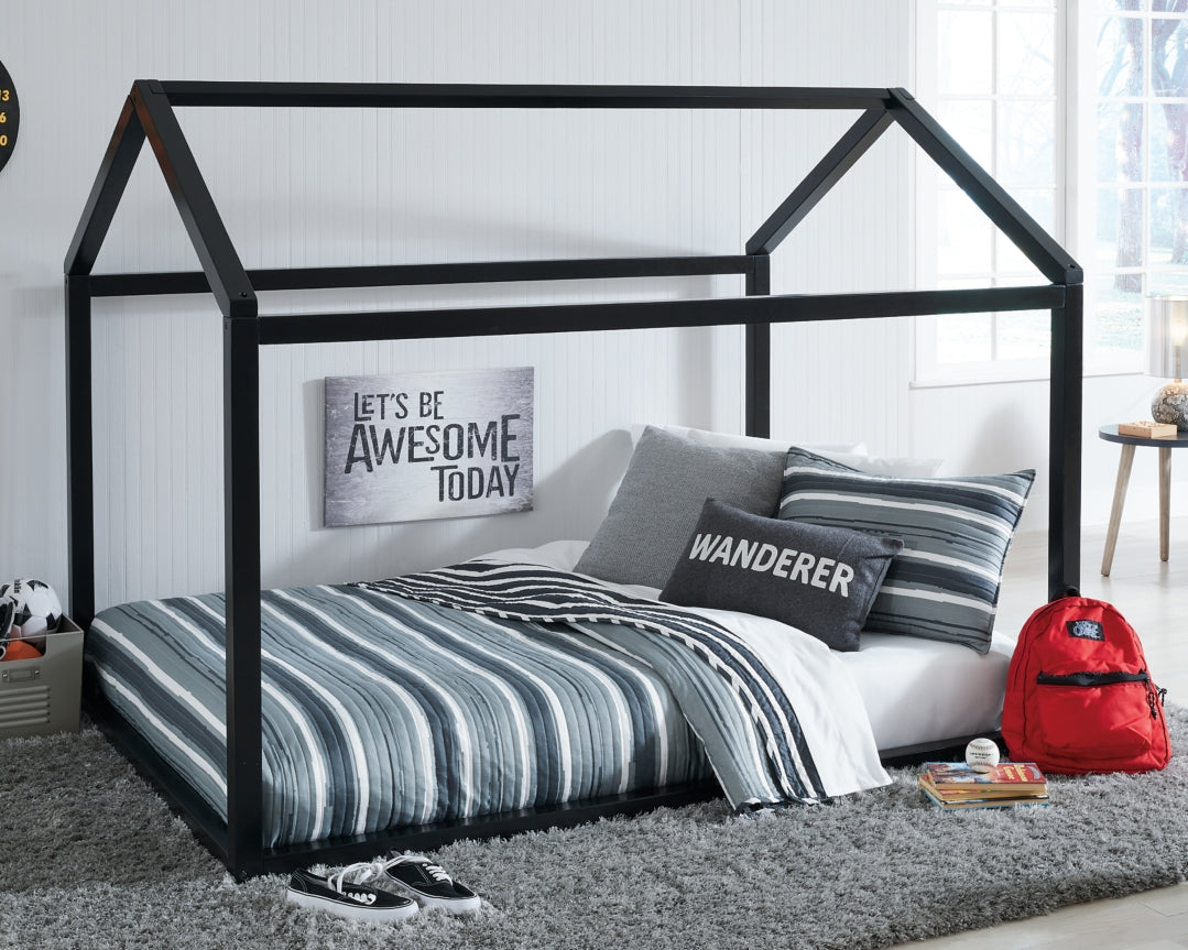 Flannibrook Twin House Bed Frame - MyWaynesHome #
