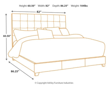 Dolante Queen Upholstered Bed - MyWaynesHome #