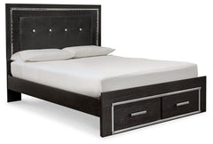 Kaydell Queen Panel Bed with Storage - MyWaynesHome #