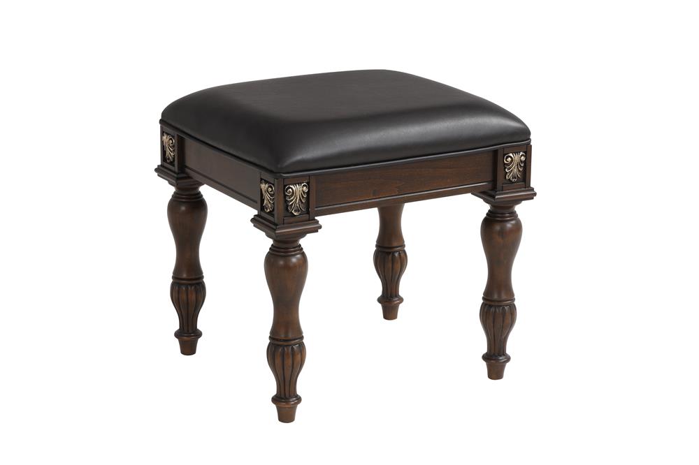 MAXIMUS VANITY TABLE STOOL-MADEIRA - MyWaynesHome #