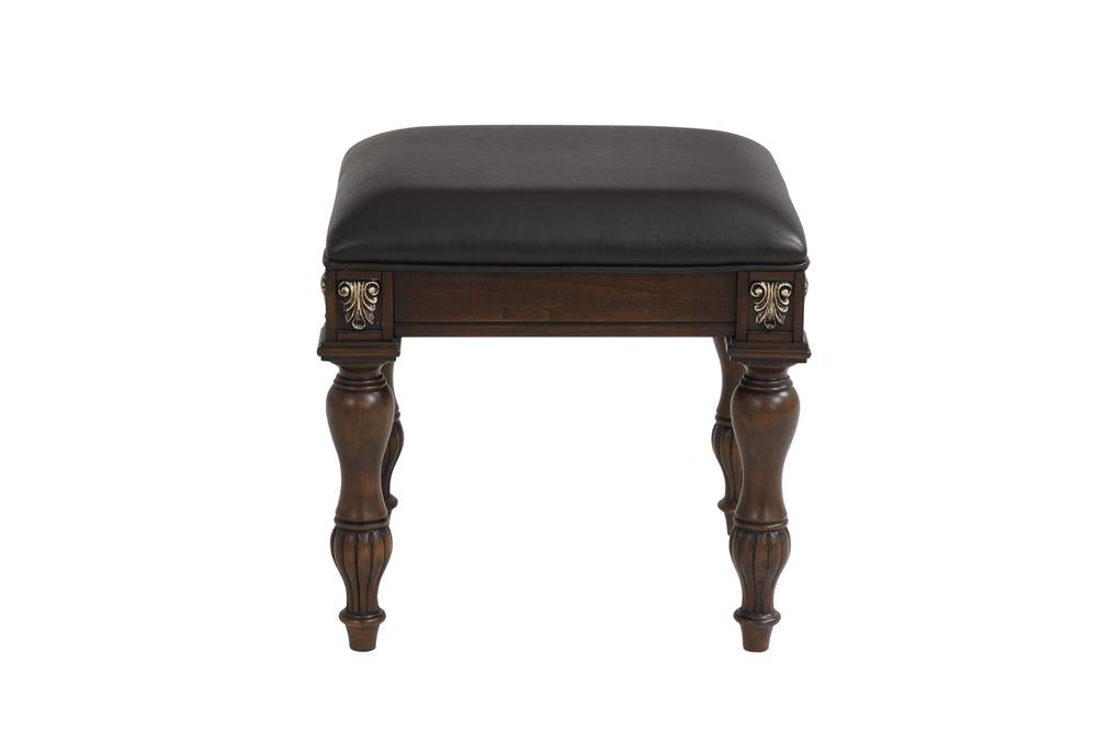 MAXIMUS VANITY TABLE STOOL-MADEIRA - MyWaynesHome #