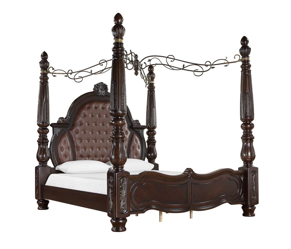 PALAZZO MARINA 5/0 Q CANOPY-WALNUT - MyWaynesHome #