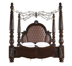 PALAZZO MARINA 5/0 Q CANOPY-WALNUT - MyWaynesHome #