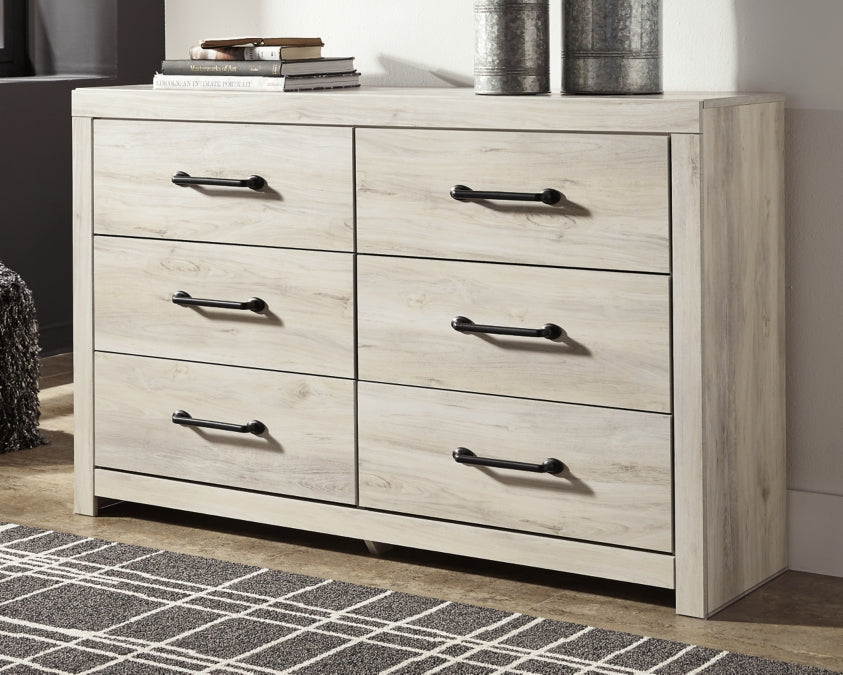 Cambeck Twin Panel Bed with 2 Storage Drawers with Dresser - MyWaynesHome #