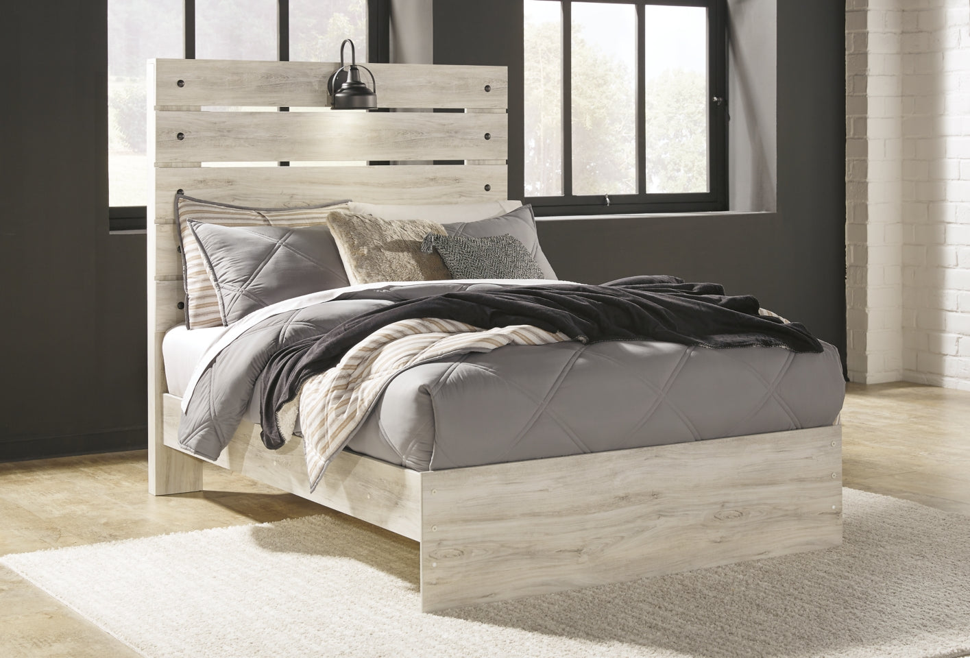 Cambeck King Panel Bed with Dresser - MyWaynesHome #