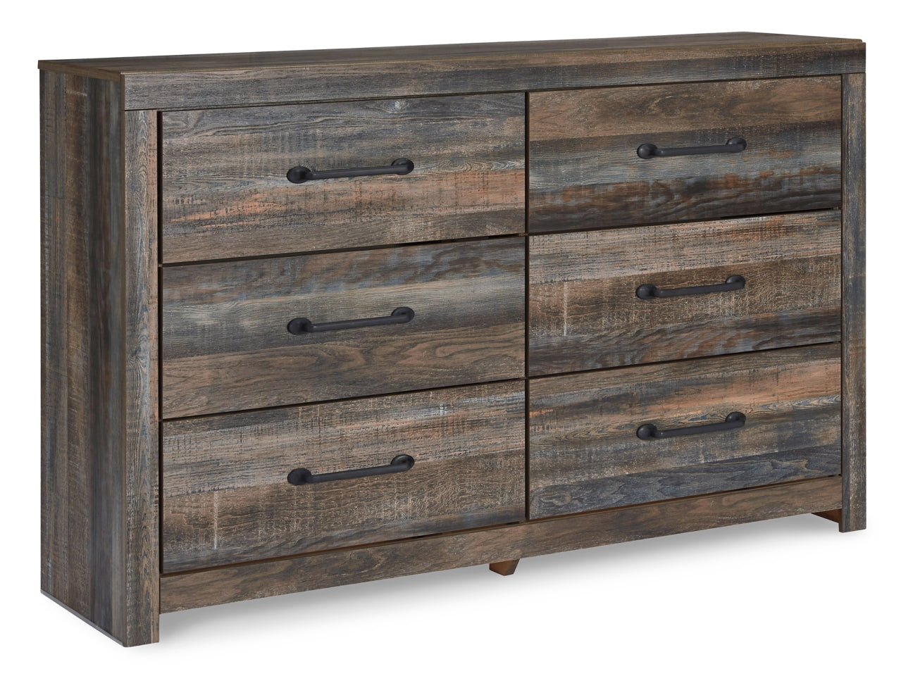 Drystan Queen Panel Bed with 4 Storage Drawers with Dresser - MyWaynesHome #