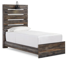 Drystan Twin Panel Bed with Nightstand - MyWaynesHome #