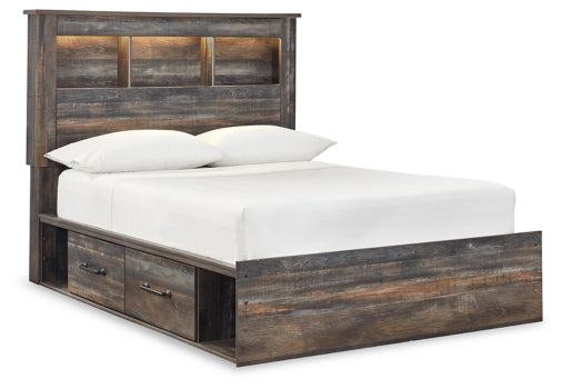 Drystan Full Bookcase Bed with 2 Nightstands - MyWaynesHome #