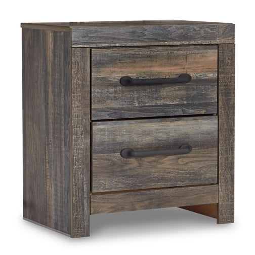 Drystan Full Panel Bed with Mirrored Dresser, Chest and 2 Nightstands - MyWaynesHome #