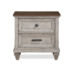 MARIANA NIGHTSTAND W/USB-VINTAGE CREME - MyWaynesHome #