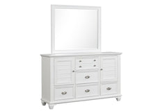 JAMESTOWN LANDSCAPE MIRROR- WHITE - MyWaynesHome #