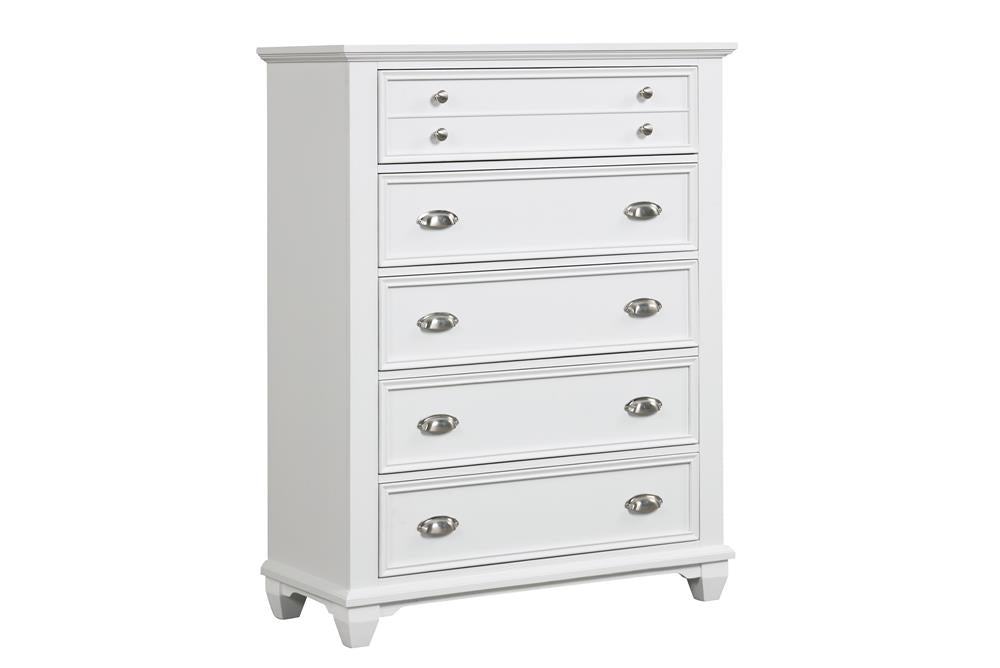 JAMESTOWN CHEST- WHITE - MyWaynesHome #