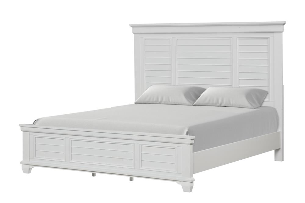 JAMESTOWN 6''6" / 6''0" K FOOTBOARD & SLATS- WHITE - MyWaynesHome #