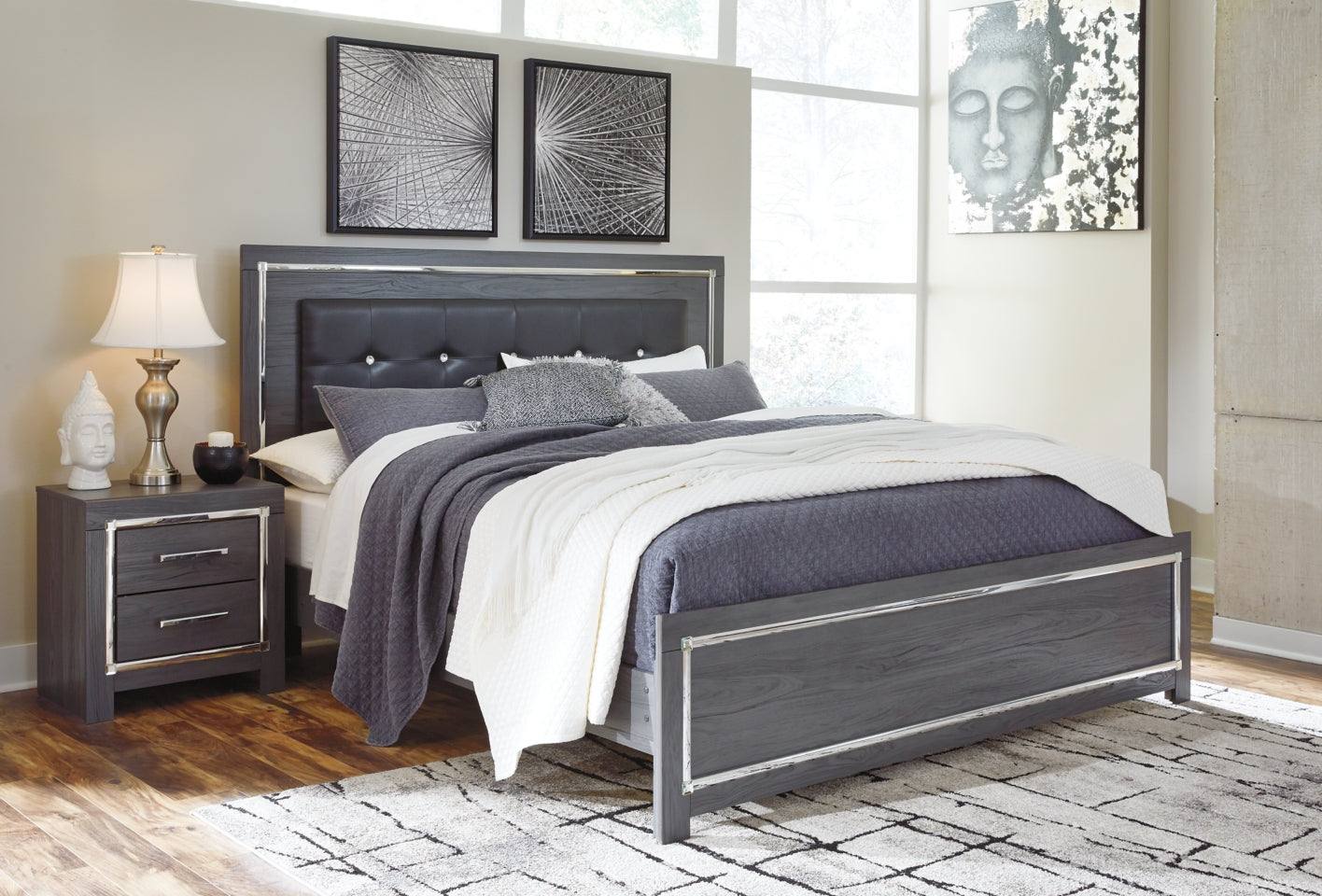 Lodanna Queen Panel Bed - MyWaynesHome #