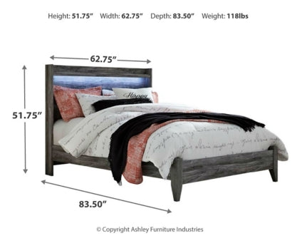 Baystorm Queen Panel Bed with Dresser - MyWaynesHome #