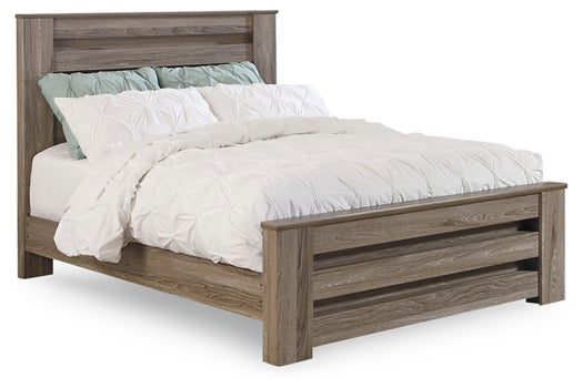 Zelen Queen Panel Bed - MyWaynesHome #