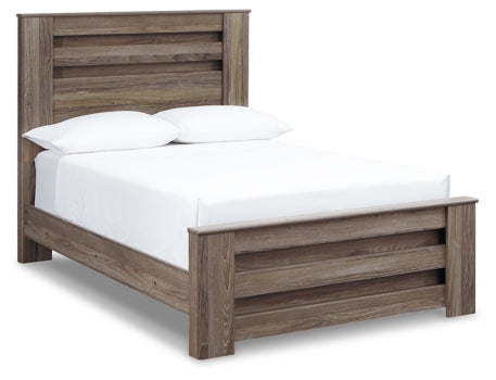 Zelen Queen Panel Bed - MyWaynesHome #