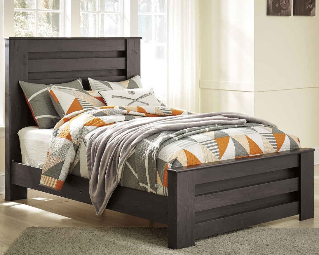 Brinxton Queen Panel Bed - MyWaynesHome #