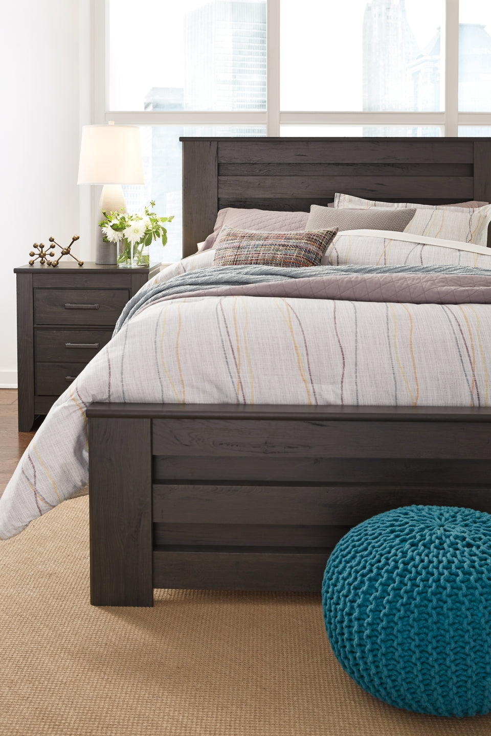 Brinxton Queen Panel Bed - MyWaynesHome #