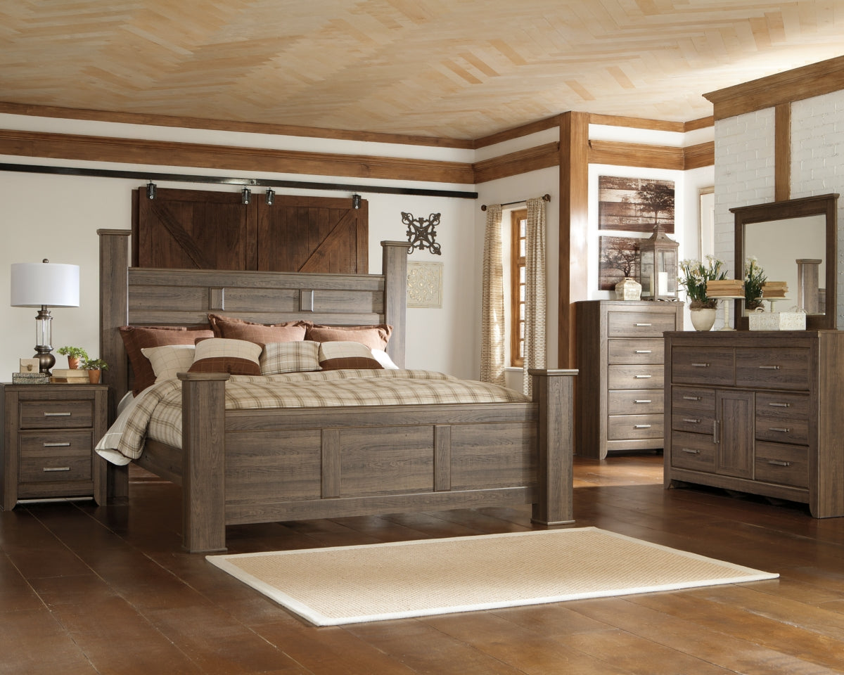 Juararo Queen Poster Bed - MyWaynesHome #
