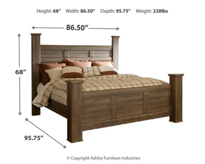 Juararo Queen Poster Bed - MyWaynesHome #