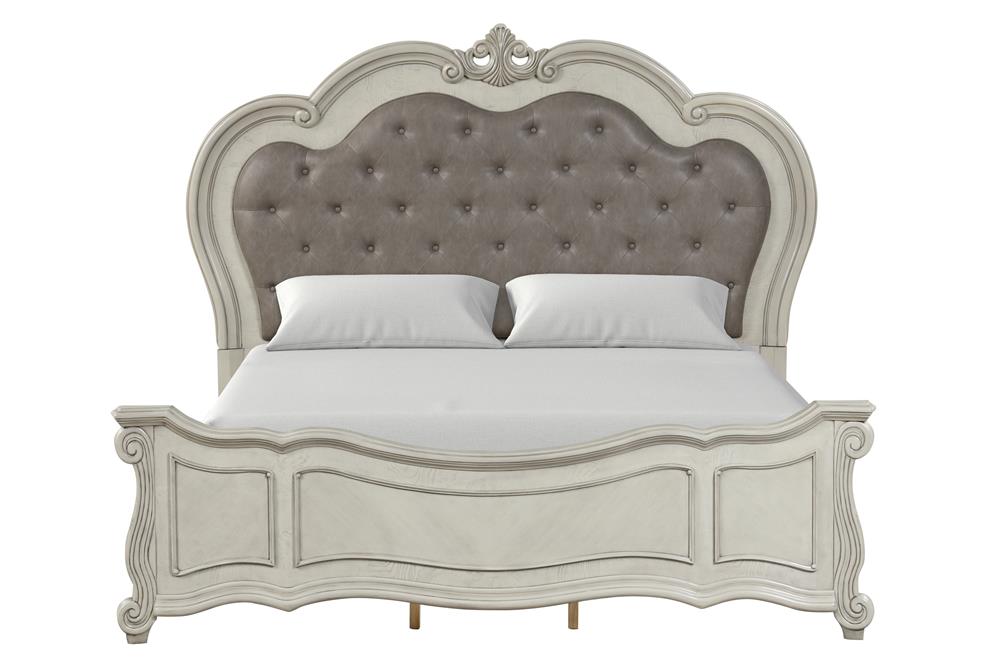 BIANELLO 5/0 Q  FOOTBOARD & SLATS-VINTAGE IVORY - MyWaynesHome #