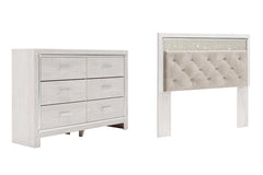 Altyra Queen Panel Headboard Bed with Dresser - MyWaynesHome #