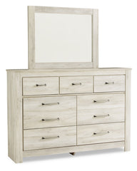 Bellaby Queen Panel Headboard Bed with Mirrored Dresser and 2 Nightstands - MyWaynesHome #