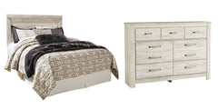 Bellaby Queen Panel Headboard Bed with Dresser - MyWaynesHome #