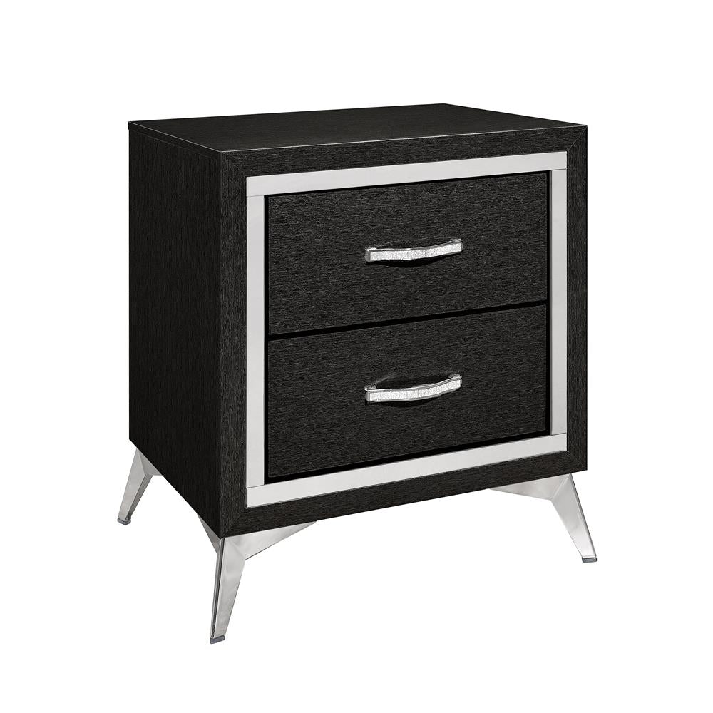 HUXLEY NIGHTSTAND-BLACK - MyWaynesHome #