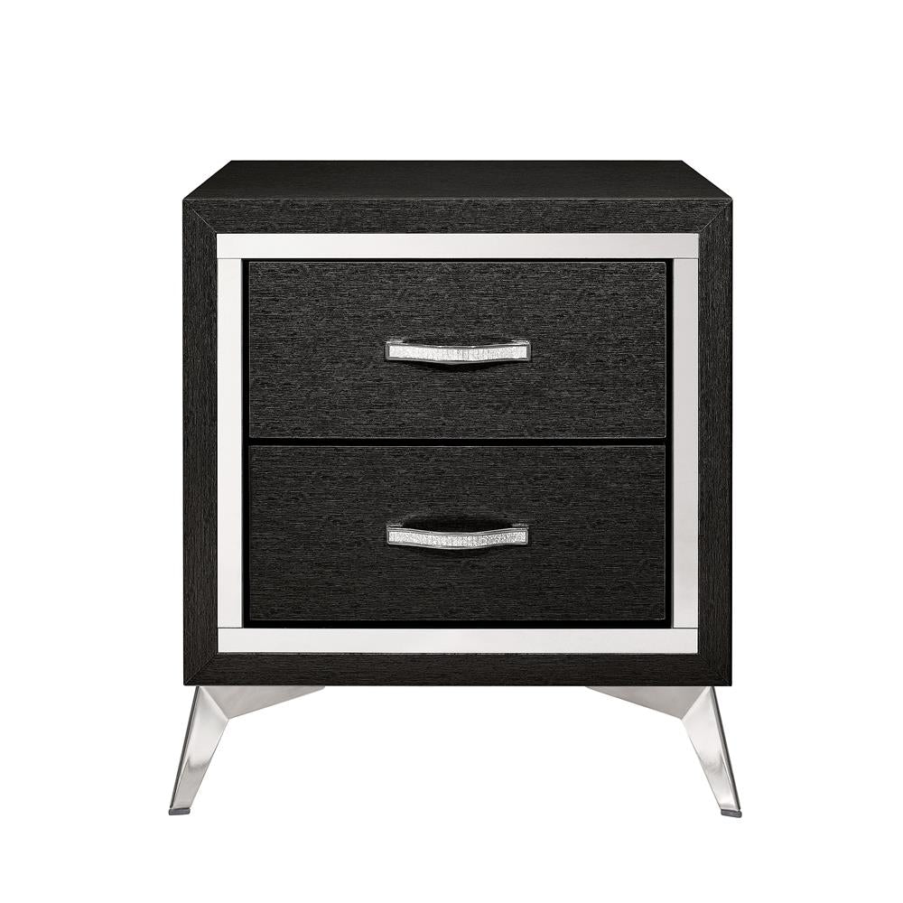 HUXLEY NIGHTSTAND-BLACK - MyWaynesHome #