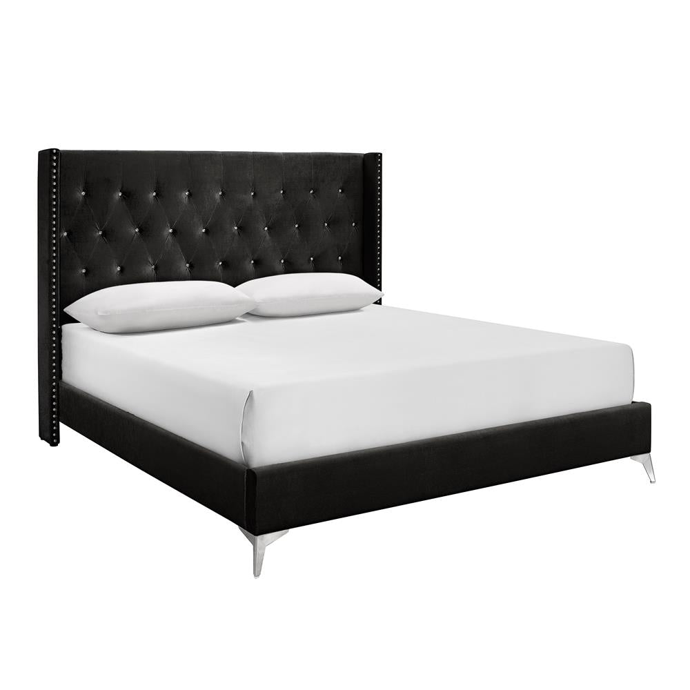 HUXLEY 6/6 EK HB, FB AND SLATS-BLACK - MyWaynesHome #