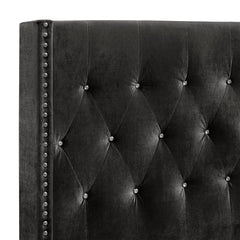 HUXLEY 6/6 EK HB, FB AND SLATS-BLACK - MyWaynesHome #