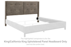 Wittland King/California King Upholstered Panel Headboard