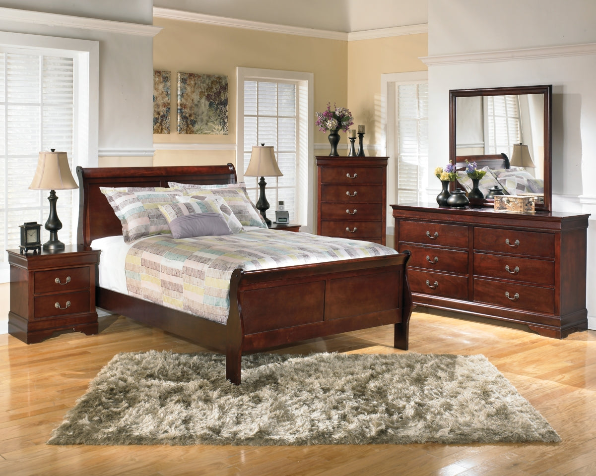 Alisdair Sleigh Bed - MyWaynesHome #