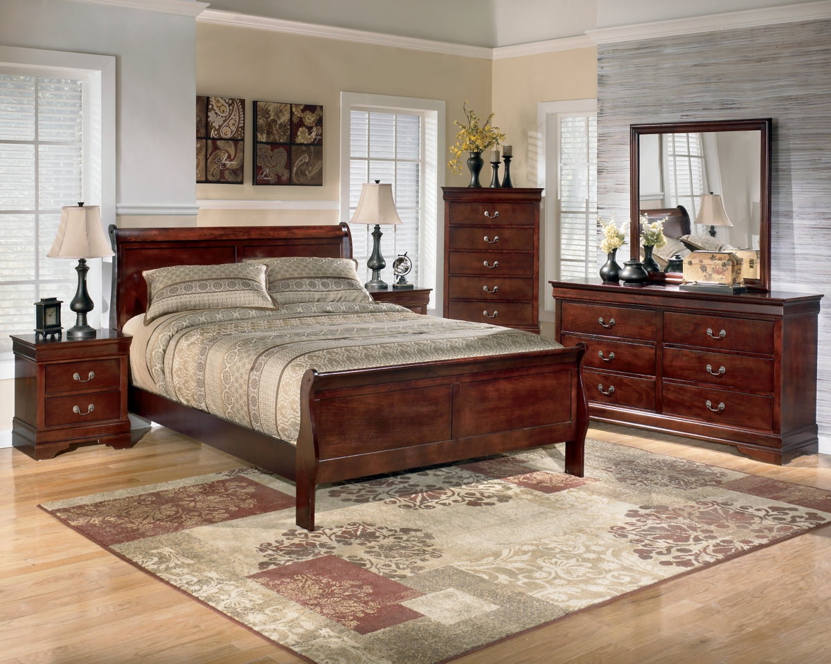 Alisdair Sleigh Bed - MyWaynesHome #