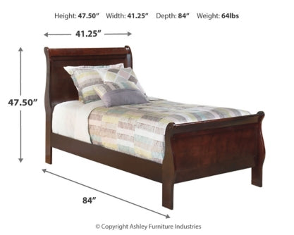 Alisdair Sleigh Bed - MyWaynesHome #