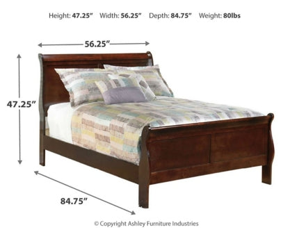 Alisdair Sleigh Bed - MyWaynesHome #